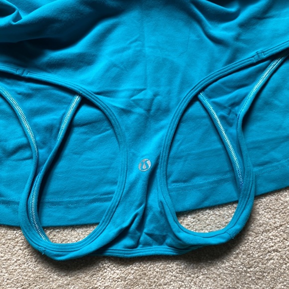 Lululemon Cool Racerback Tank in Teal Size 8 - Picture 2 of 2